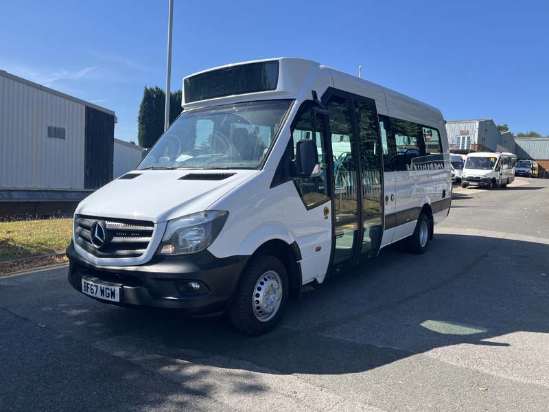 2017 (17) Mercedes 516CDI Sprinter Evobus City 45 SLF PSVAR Minibus
