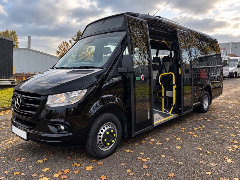 2023 (73) Mercedes 516CDI Sprinter EVM Cityline Low Floor PSVAR Minibus