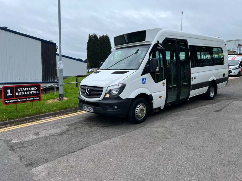 2017 (67) Mercedes 515CDI Sprinter Tremonia LF45 Low Floor Minibus