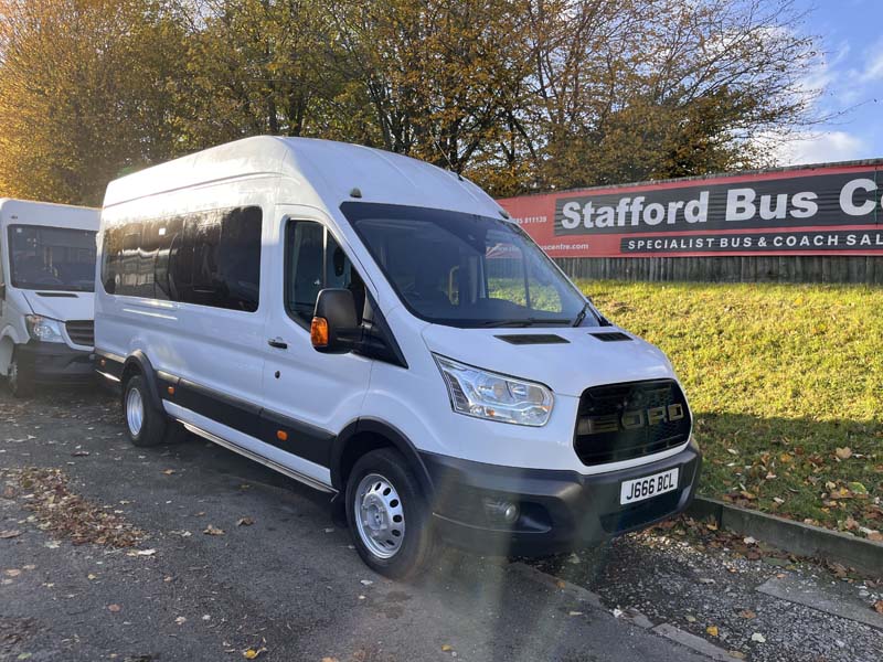 2018 (18) Ford Transit 16 Seat Minibus 2.2
