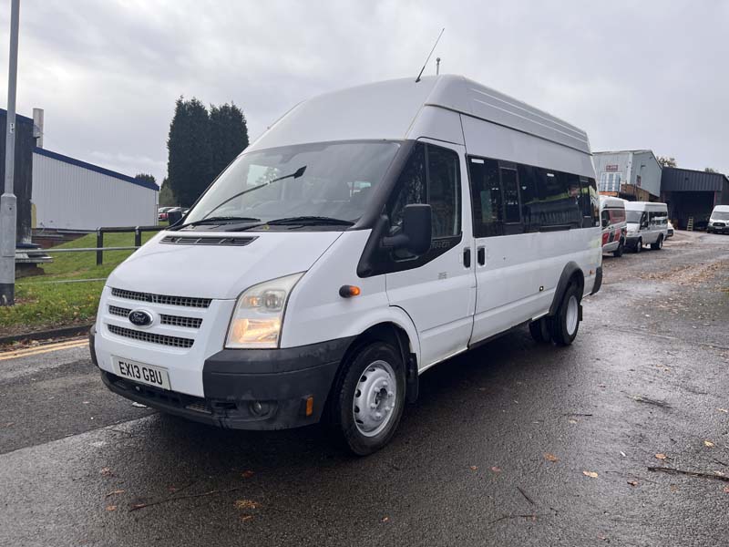 2013 (13) Ford Transit 16 Seat High Roof Minibus